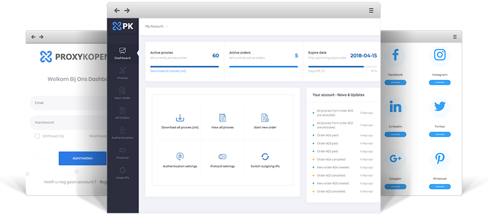 geautomatiseerd dashboard proxies